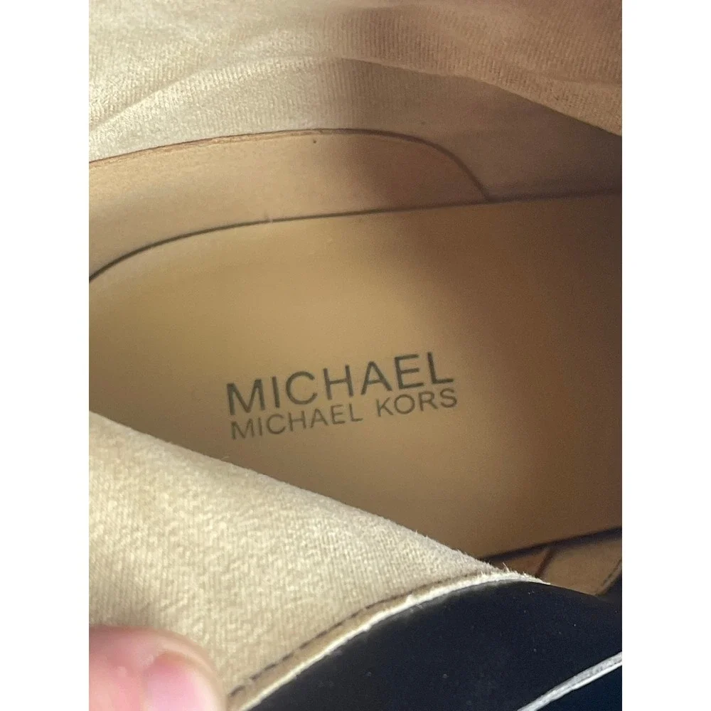 Michael Kors Black Over The Knee Stretch‎ Back Riding Boots PV22E Womens 9M
